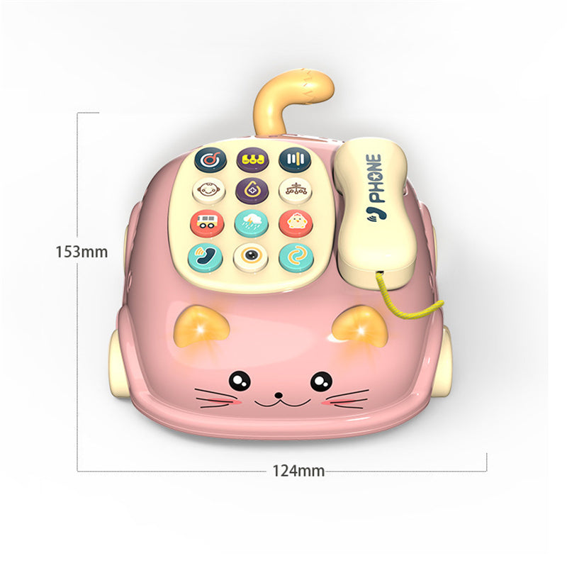 Brinquedo Educacional Telefone Piano Infantil PhoneToy