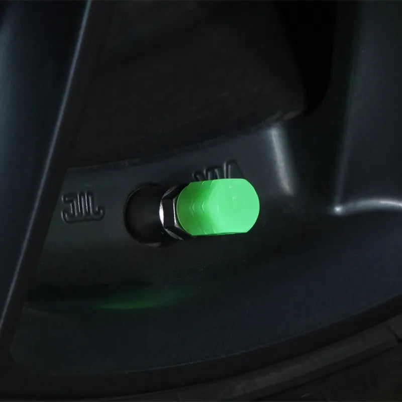 Acessório luminoso tampa de bico para pneu  20Pcs