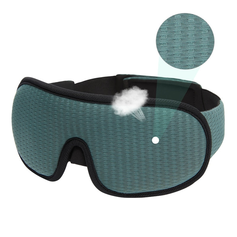 Máscara de Dormir para Olhos 3D BlockLuz