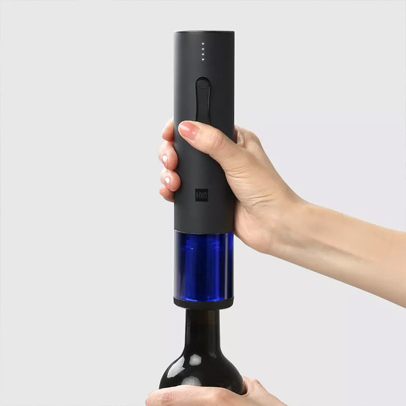 Abridor de Vinho de Luxo Elétrico Recarregavel Huo