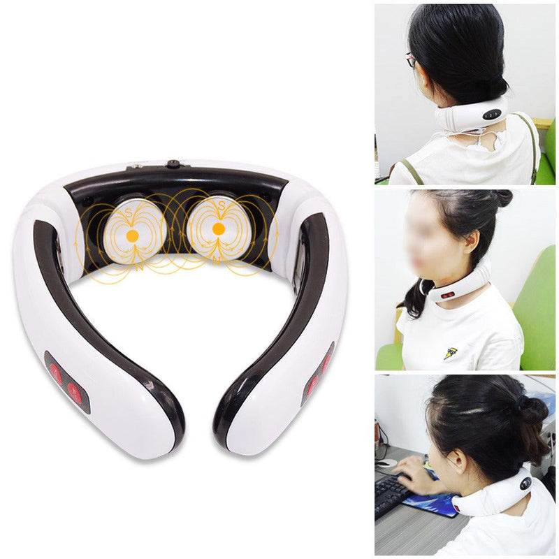 MassaFlex Massageador de Pescoço Alívio de Dores e Estresse - uaumarca