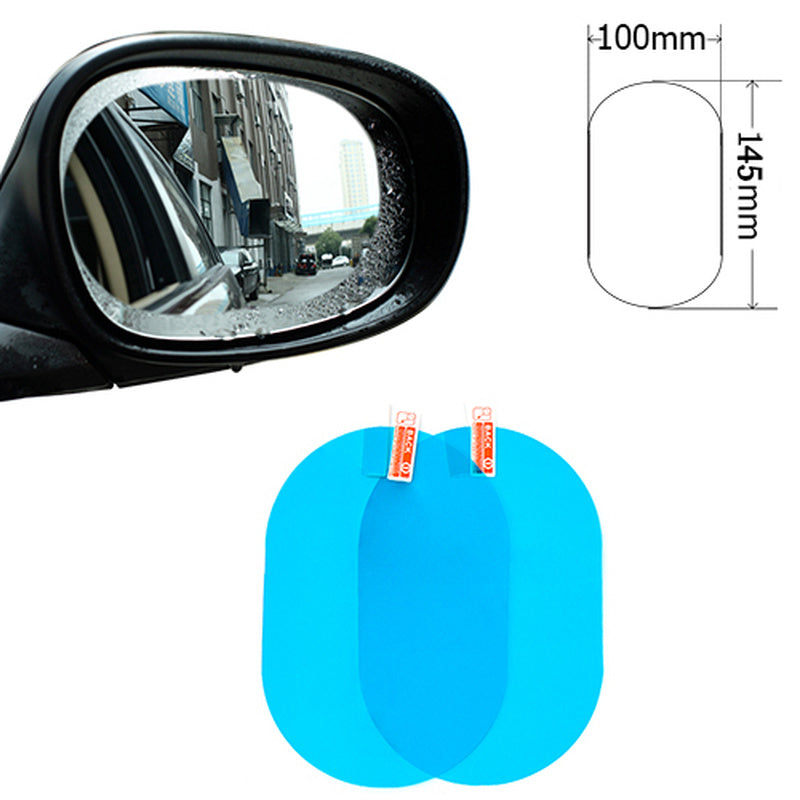 Acessório para retrovisor película anti embaçante e reflexo