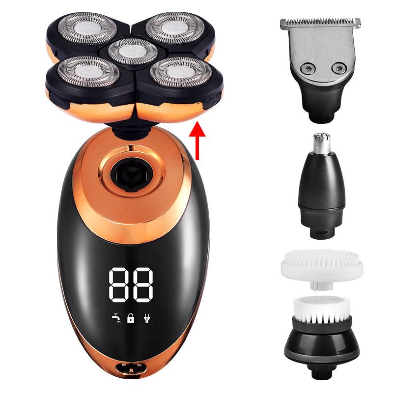 Barbeador e Aparador Elétrico 4D Pro-Top 5 Em 1 - uaumarca